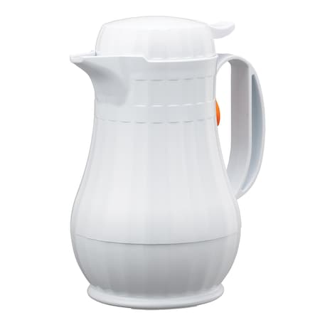 Service Ideas EcoServ Server, BPA-free Plastic, 20 oz, White ECO6WH